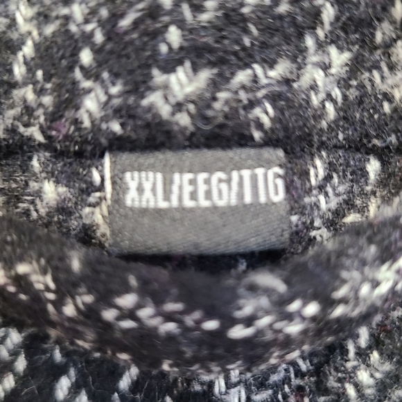 Guess Double Breasted Skirted Wool Blend Coat - Picture 7 of 7